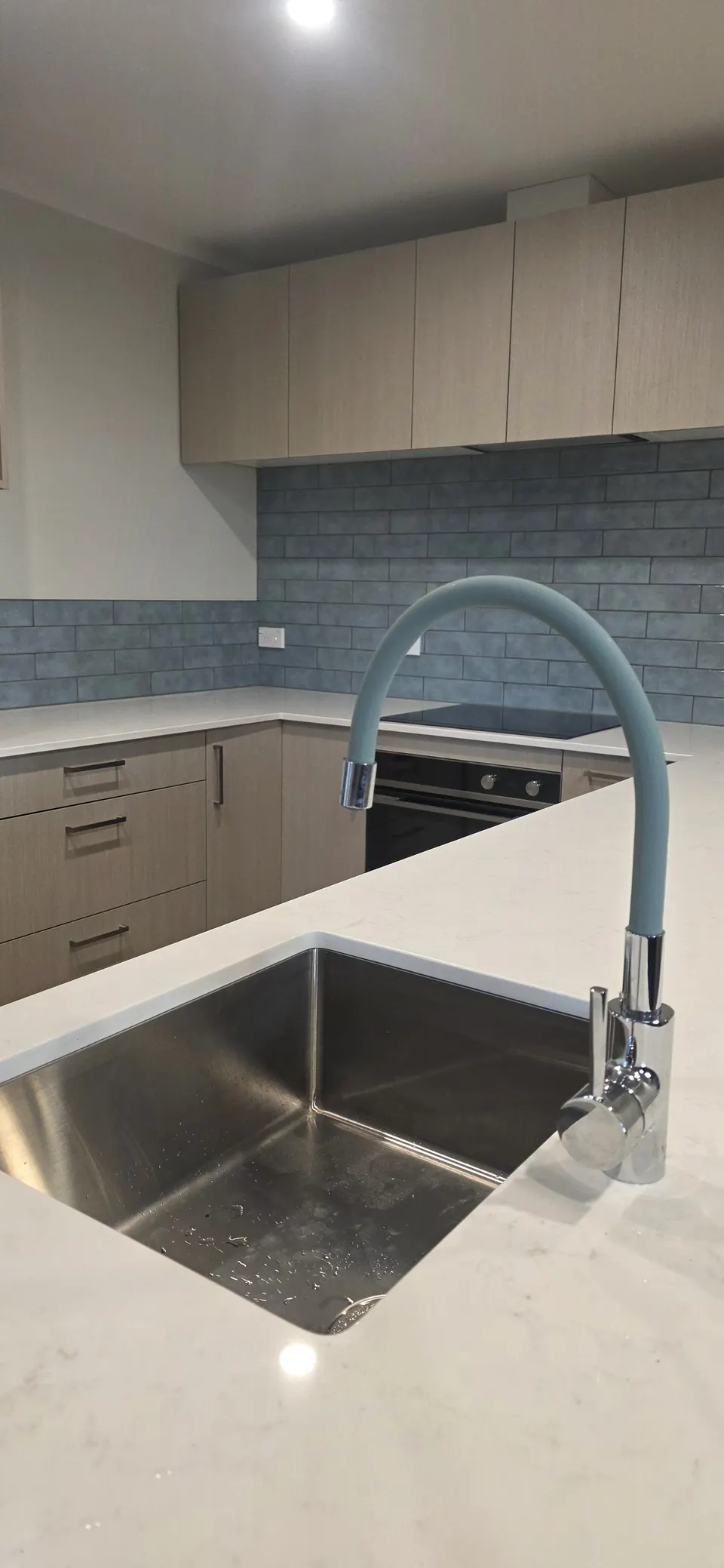 Sink and stone benchtop detail