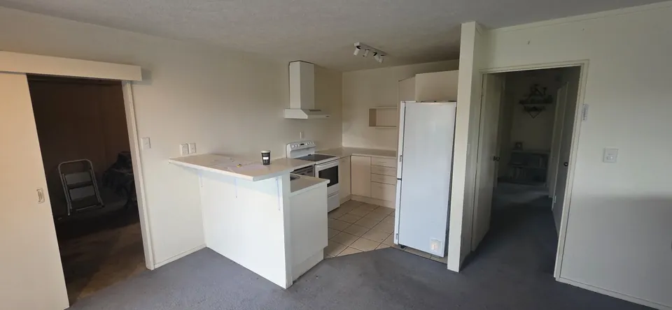 Original kitchen before the layout transformation